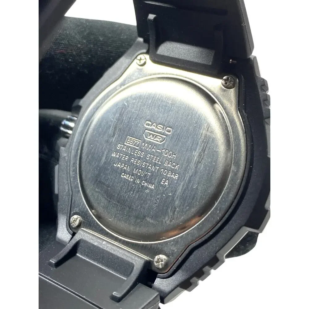 Casio Illuminator MWA-100HB-1AV Heavy Duty Sport Watch 50MM SS Bezel WR 100m NWT